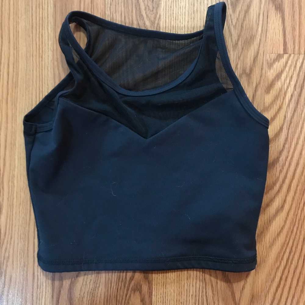 Crop sports bra